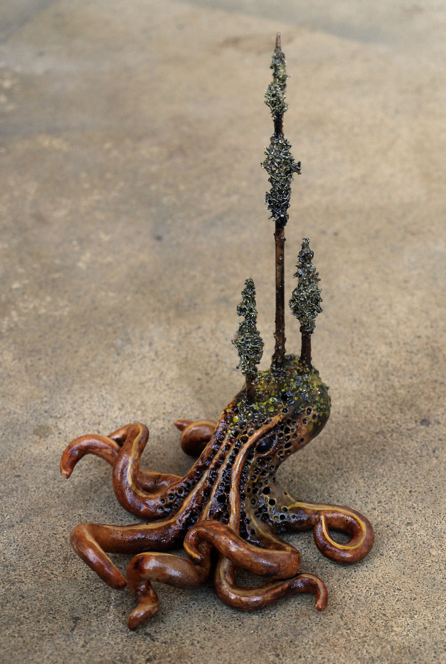 I Create Fantasy Illustration And Sculpture Inspired By Nature