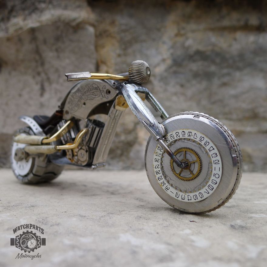 Turning Iconic Objects Into Steampunk Sculptures