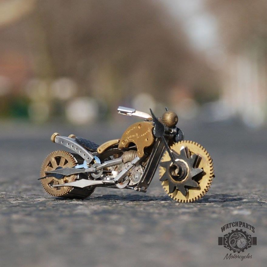 Turning Iconic Objects Into Steampunk Sculptures
