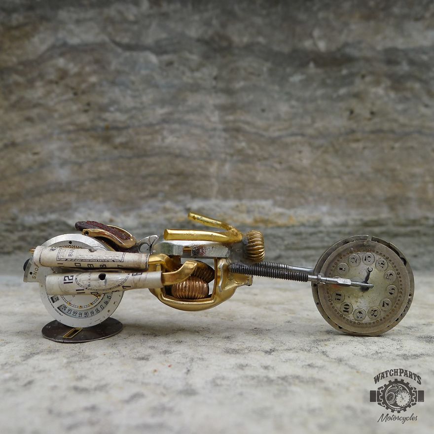 Turning Iconic Objects Into Steampunk Sculptures
