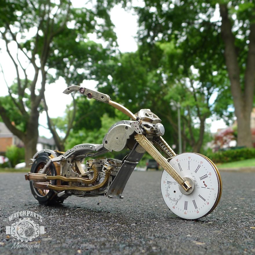 Turning Iconic Objects Into Steampunk Sculptures