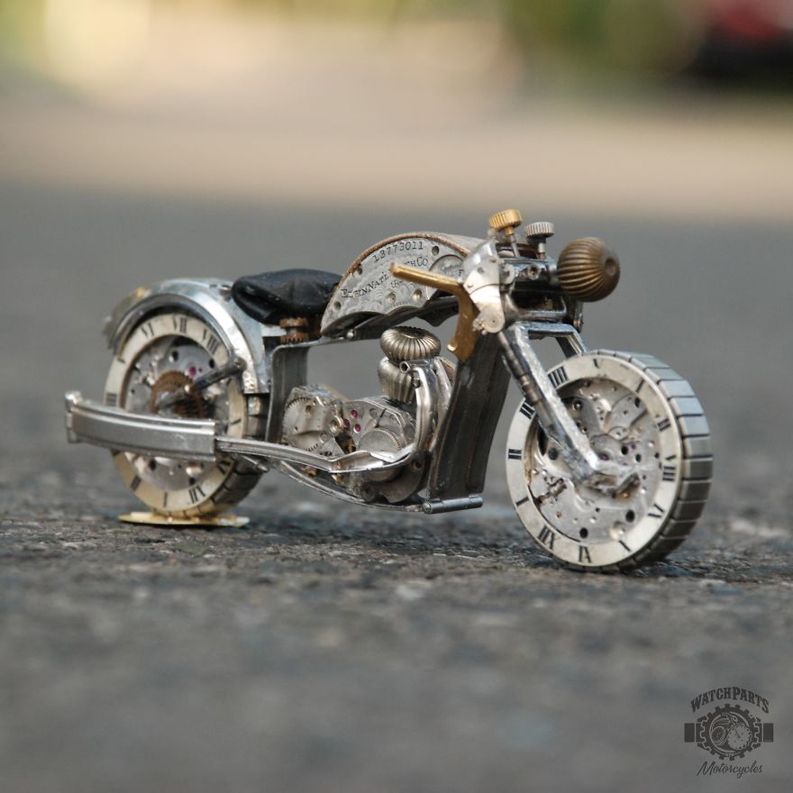 Turning Iconic Objects Into Steampunk Sculptures