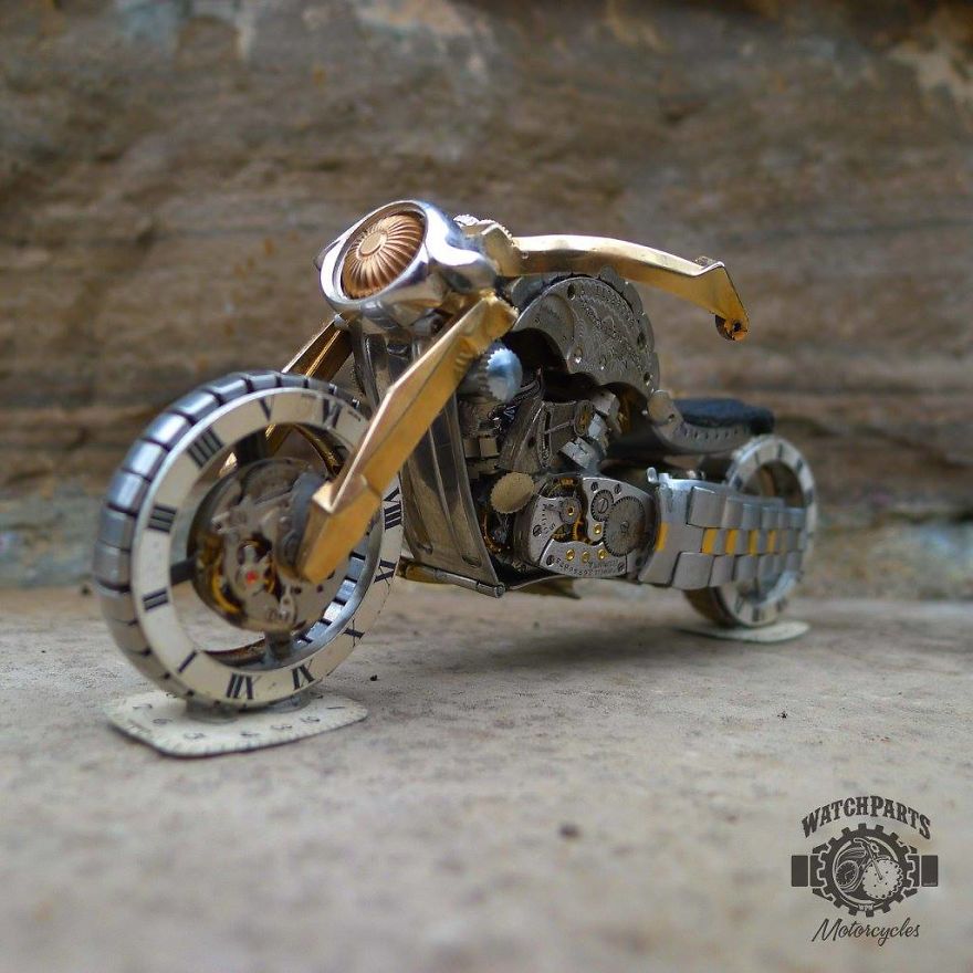Turning Iconic Objects Into Steampunk Sculptures