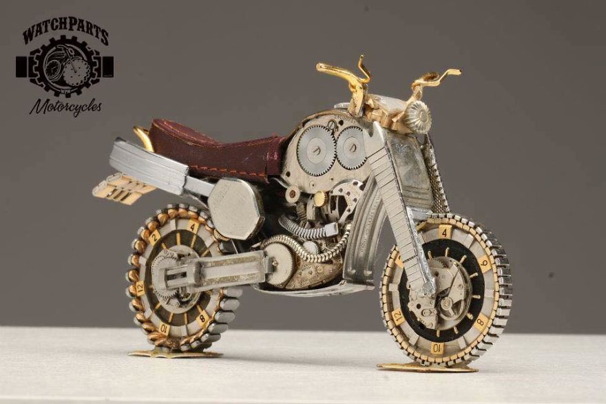 Turning Iconic Objects Into Steampunk Sculptures