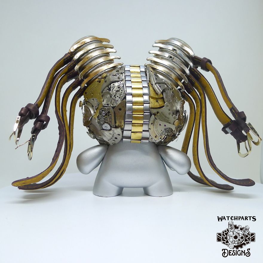 Turning Iconic Objects Into Steampunk Sculptures