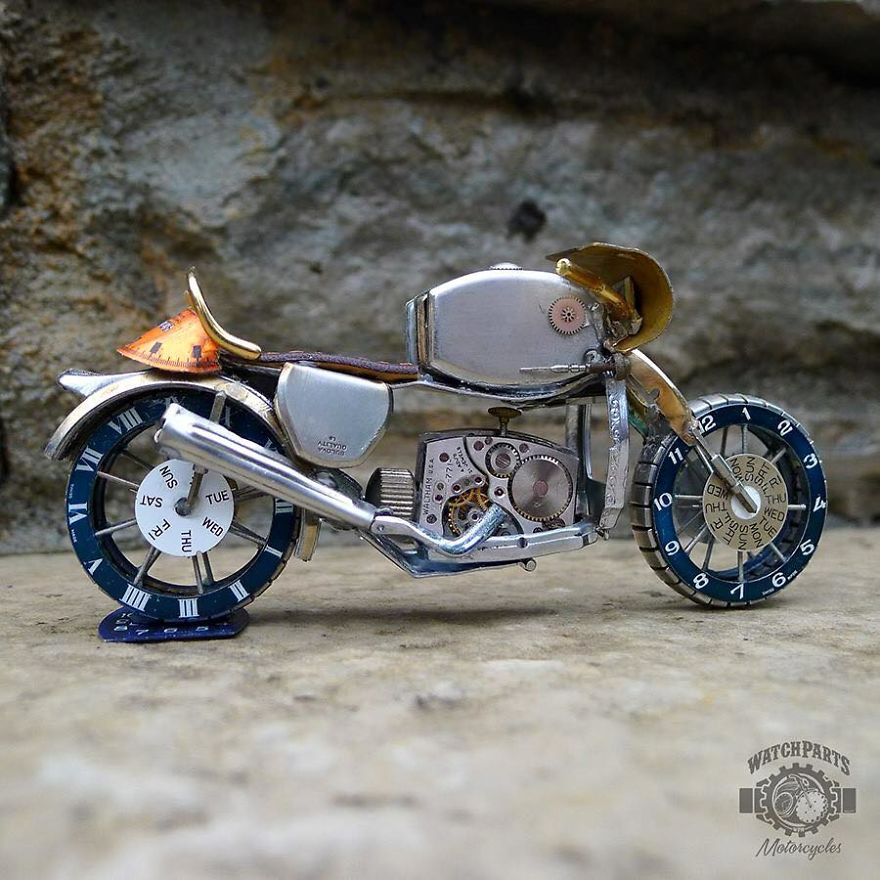 Turning Iconic Objects Into Steampunk Sculptures