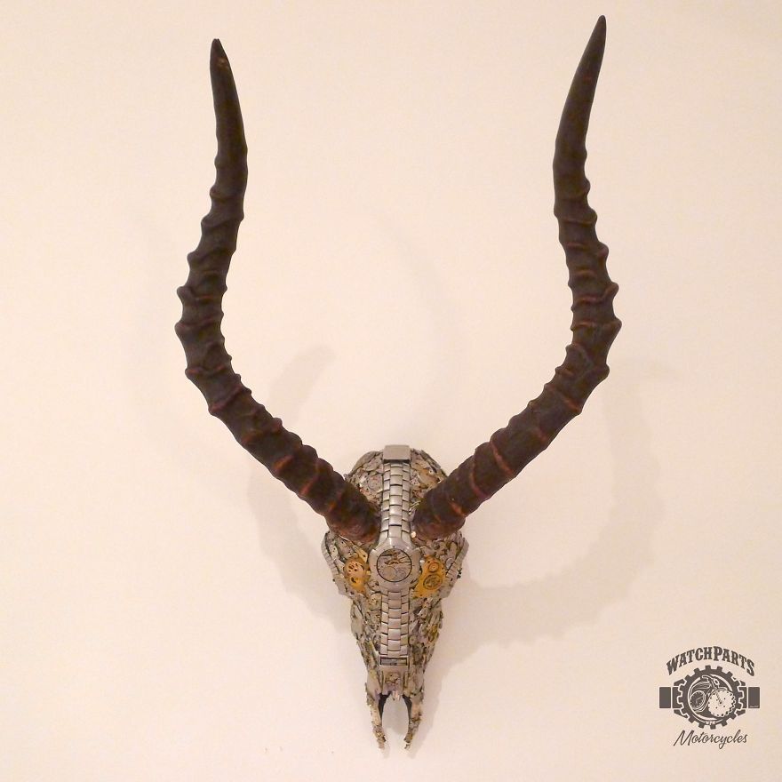 Turning Iconic Objects Into Steampunk Sculptures