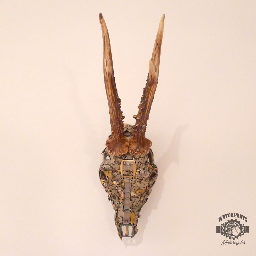 Turning Iconic Objects Into Steampunk Sculptures