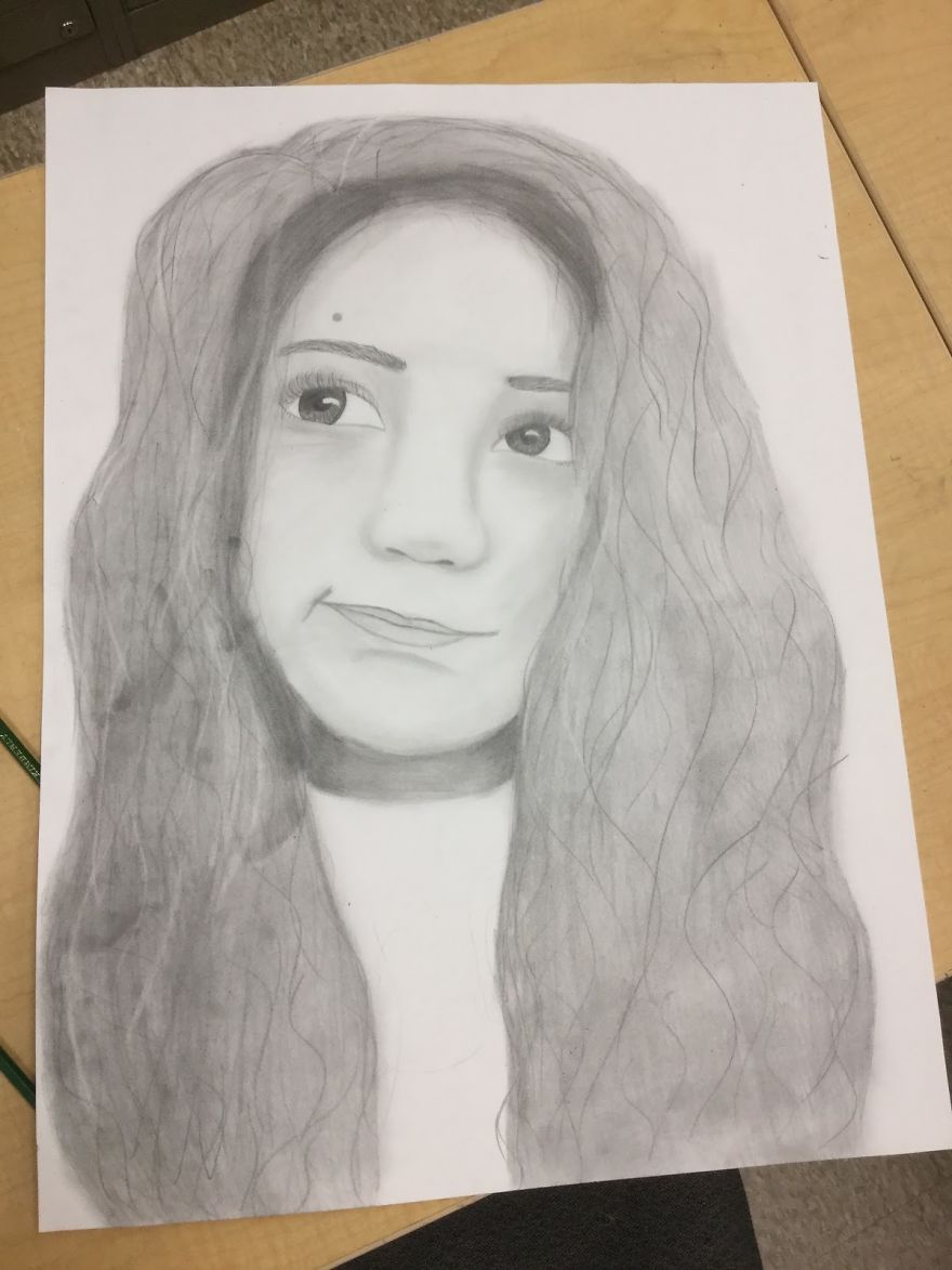 Two Weeks To Complete My Self Portrait