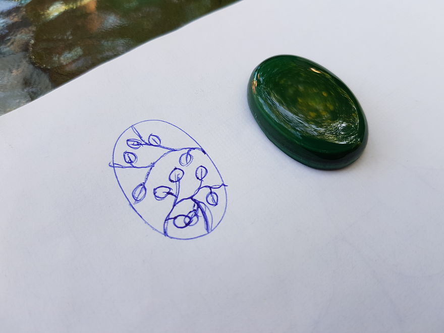 "Leafy Branches" Pendant Tutorial