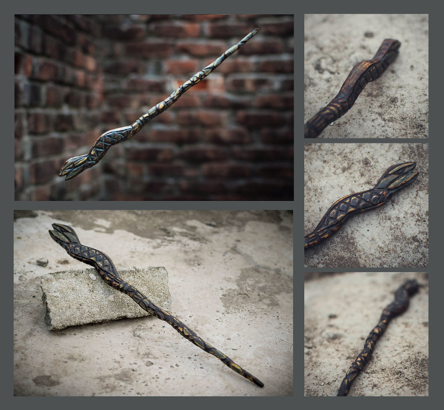 I Made My Own Harry Potter Wands, Because Apparently Wood Carving Is Fun!