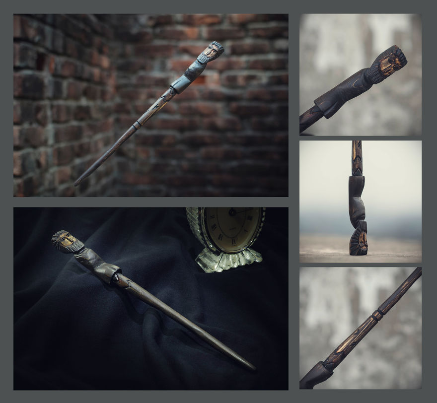 I Made My Own Harry Potter Wands, Because Apparently Wood Carving Is Fun!