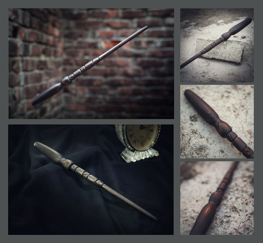I Made My Own Harry Potter Wands, Because Apparently Wood Carving Is Fun!