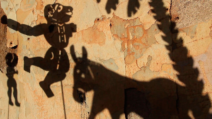 We Made A Music Video In The Streets Of Athens Using A Greek Shadow Theatre Character