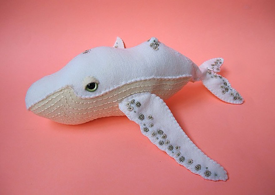 You Will Surely Want To Have A-Meet The Friendly Animals Made In Felt By The Artist Cat Rabbit