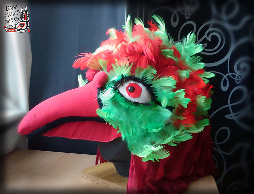"Baba Yaga's Masks" Artist Creating Awesome Textile Masks For Everyone "Baba Yaga's Masks" Artist Creating Awesome Textile Masks For Everyone