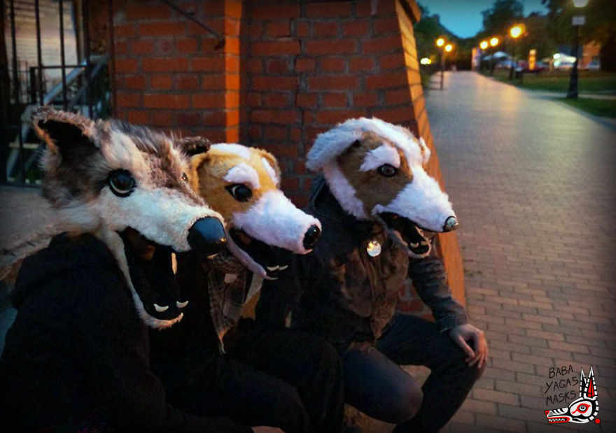 "Baba Yaga's Masks" Artist Creating Awesome Textile Masks For Everyone "Baba Yaga's Masks" Artist Creating Awesome Textile Masks For Everyone