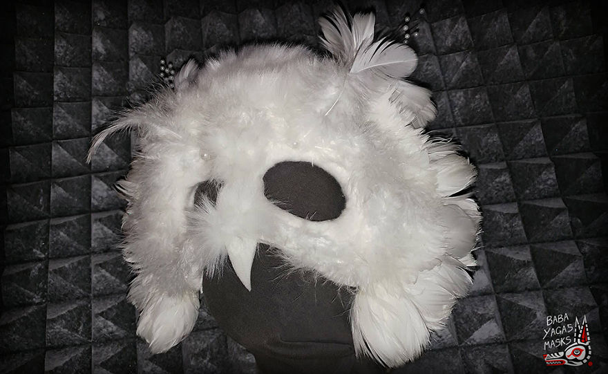 "Baba Yaga's Masks" Artist Creating Awesome Textile Masks For Everyone "Baba Yaga's Masks" Artist Creating Awesome Textile Masks For Everyone