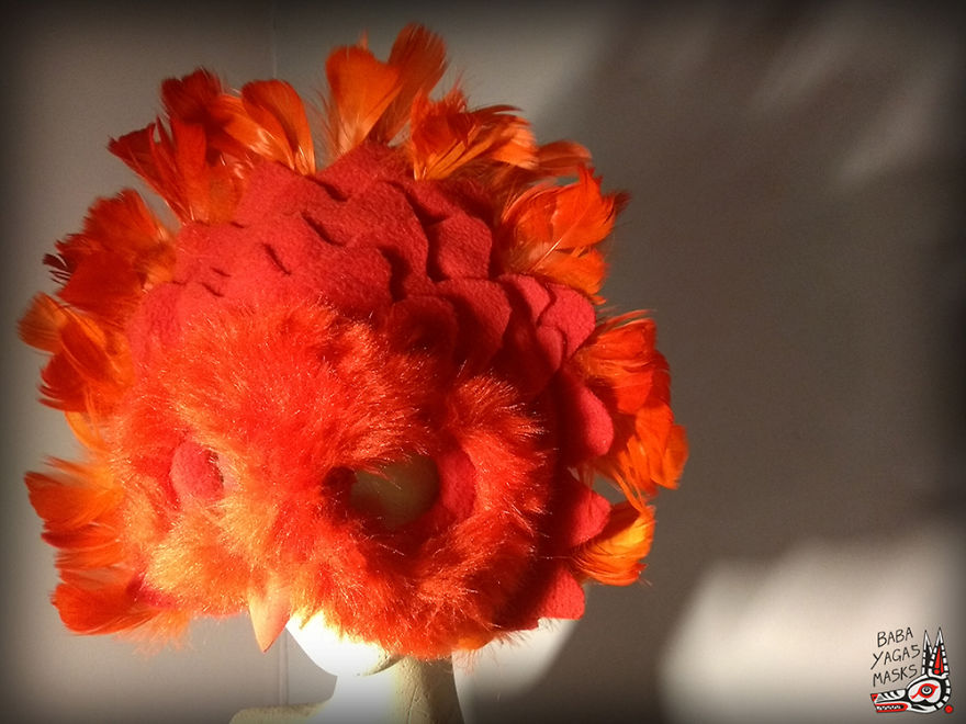 "Baba Yaga's Masks" Artist Creating Awesome Textile Masks For Everyone "Baba Yaga's Masks" Artist Creating Awesome Textile Masks For Everyone