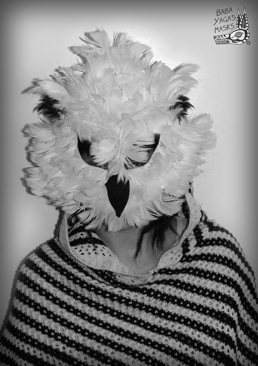 "Baba Yaga's Masks" Artist Creating Awesome Textile Masks For Everyone "Baba Yaga's Masks" Artist Creating Awesome Textile Masks For Everyone