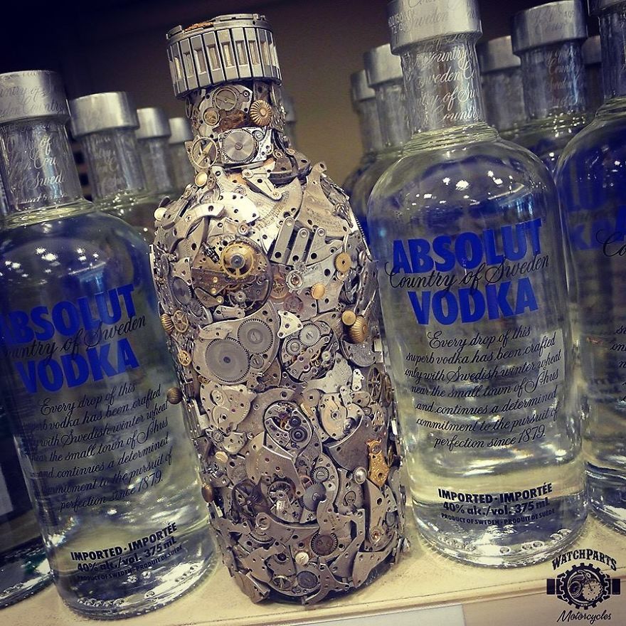 Turning Iconic Objects Into Steampunk Sculptures