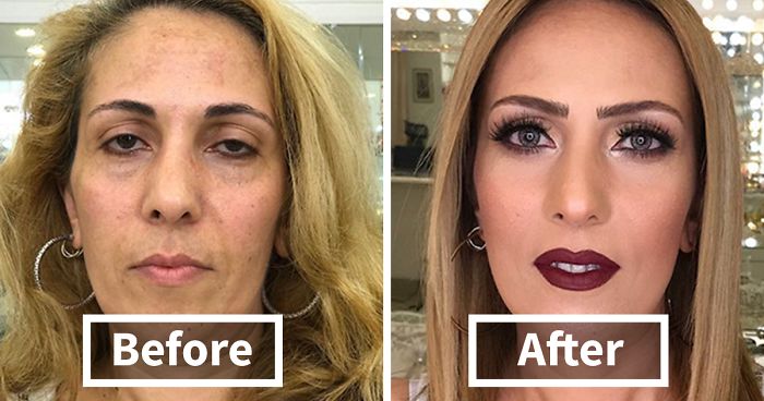 Make Up Artist Makes Clients As Old As 80 Look Decades Younger, Shows Just How Powerful Makeup Is