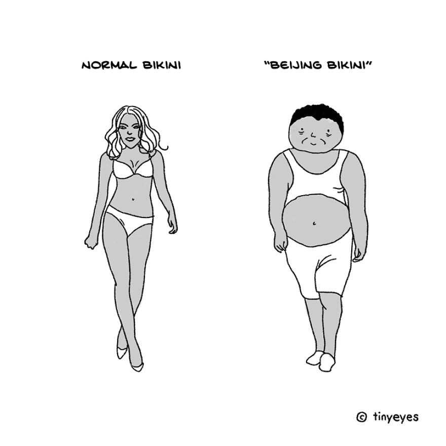 I Made These Comics To Compare Chinese Culture With Western Culture Through Everyday Life