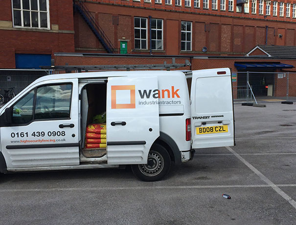 They Seem To Have A Slight Issue When They Open Their Van Doors