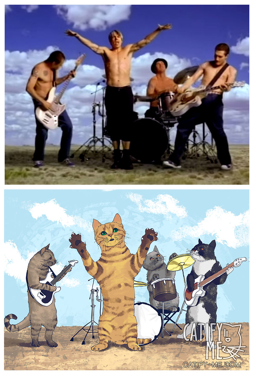 Digital Artist Turns Regular People Into Amazing Cats Digital Artist Turns Regular People Into Amazing Cats