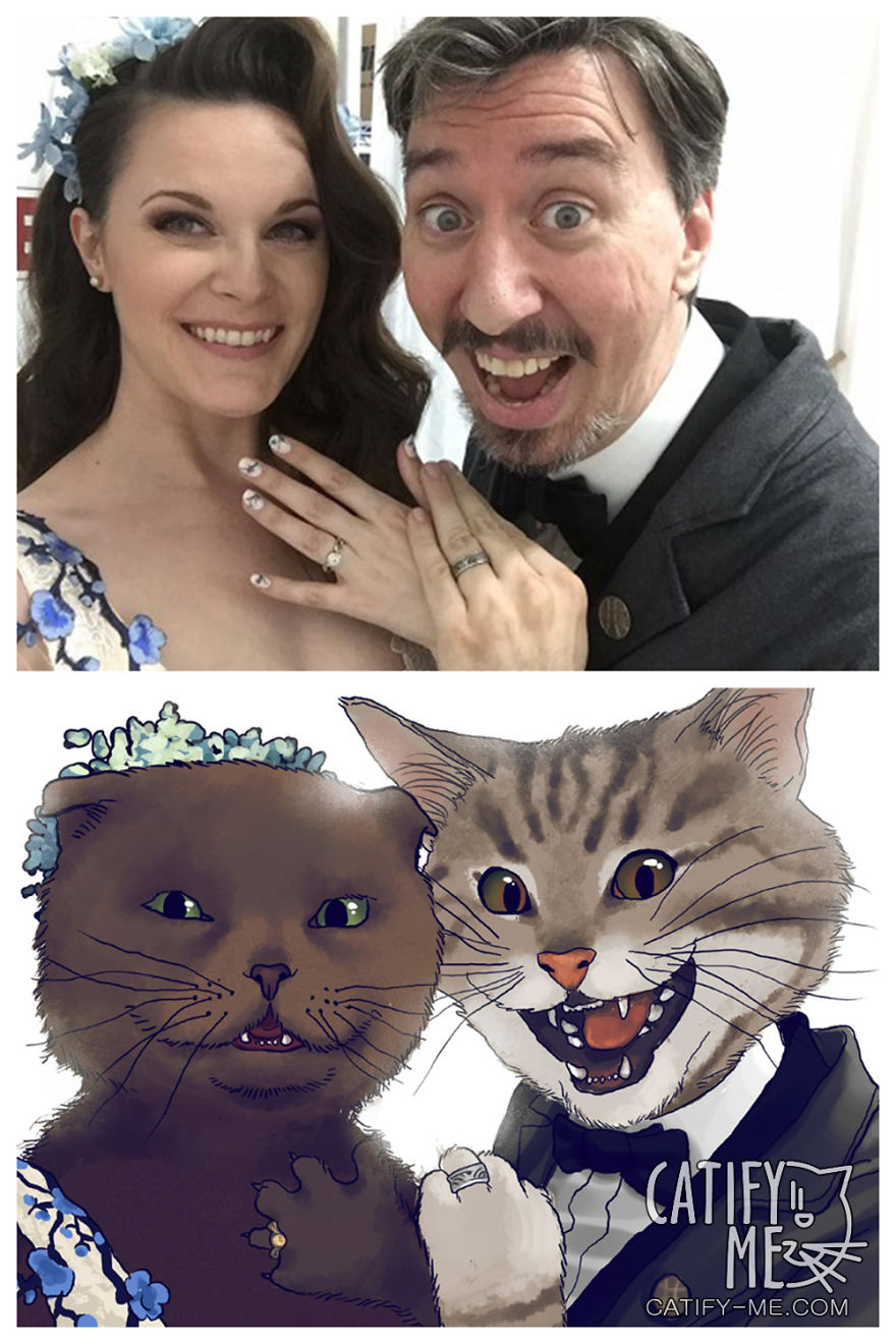 Digital Artist Turns Regular People Into Amazing Cats