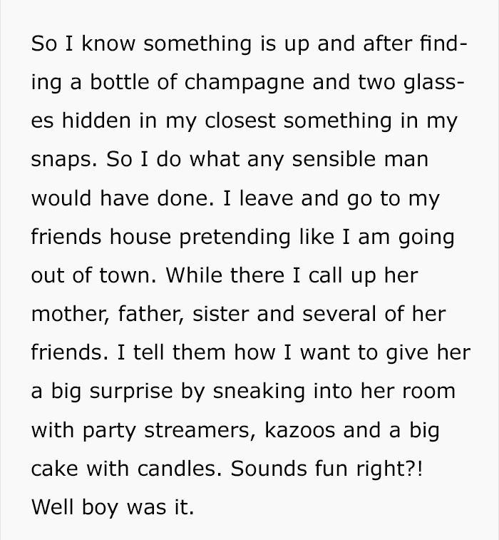 Husband Turns His Cheating Wife's Birthday Into Genius Revenge, And She'll Never Forget It