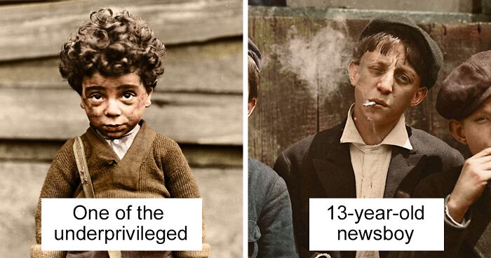 I’ve Colourised These 100+ Year Old Photos Of American Child Labour, And Here’s The Result