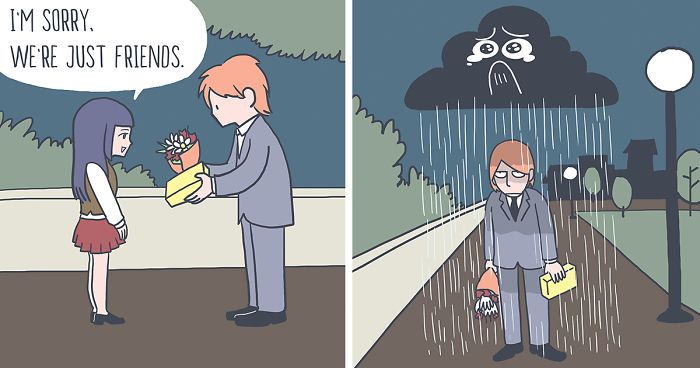 After A Cloud Destroyed A Sunset For Me, I Started This Comic Series