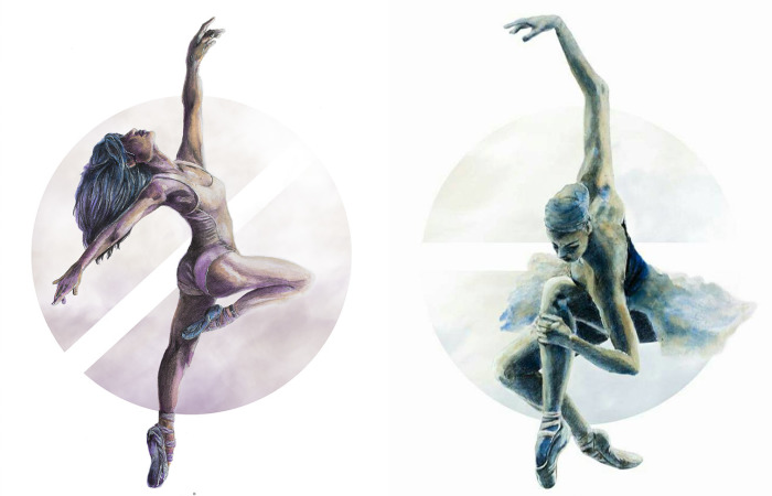 I Paint Aquarelle Ballerinas