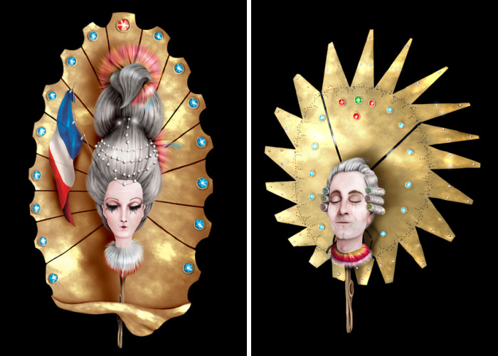 La Noia / Boredom – Digital Paintings By Saul Zanolari