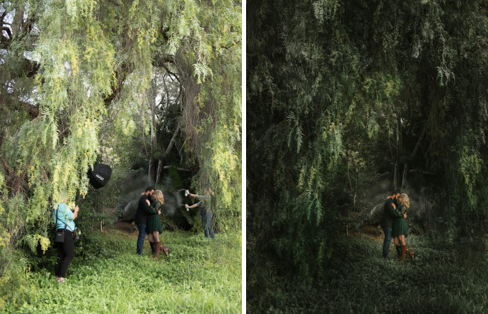 See This Before & After Jurassic Park Style Engagement From Meh To Magic