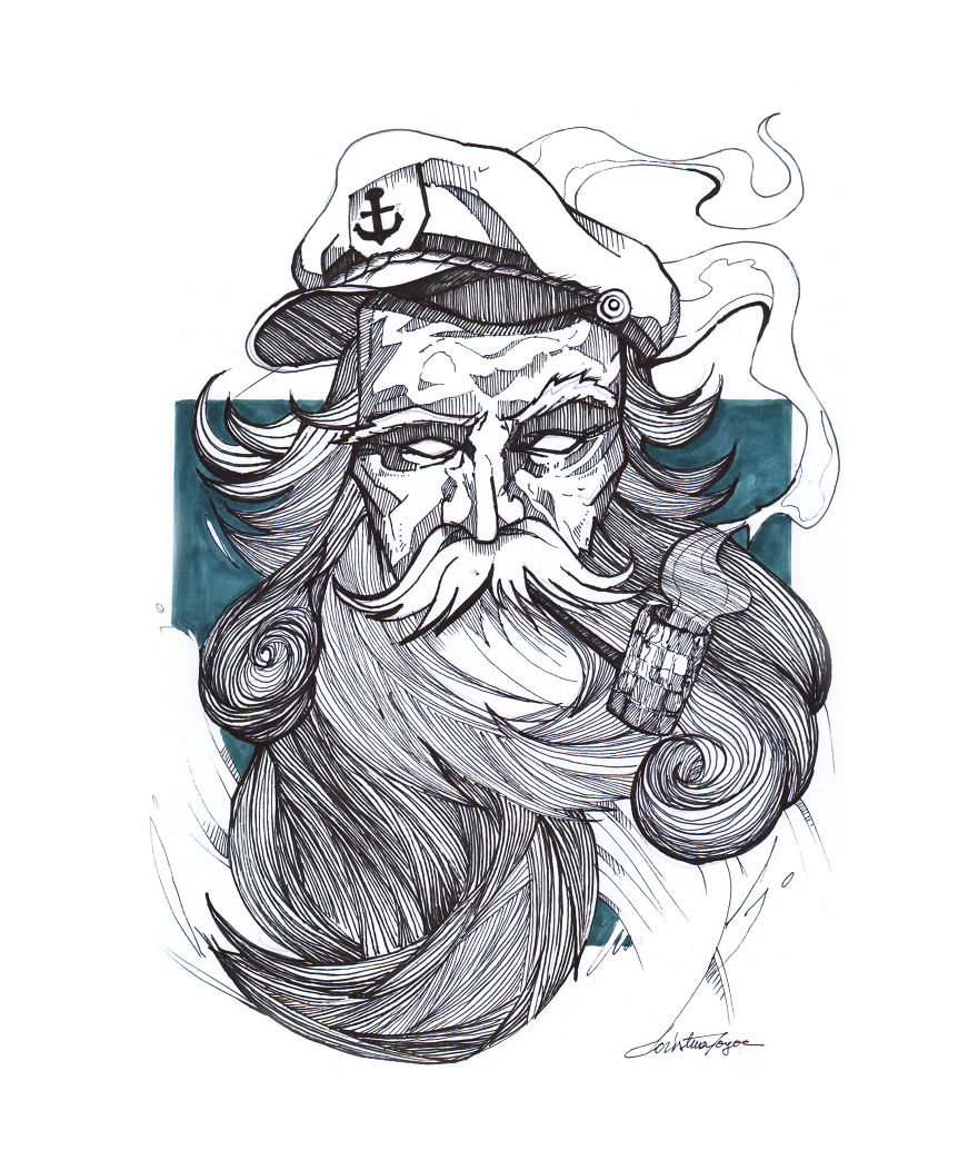 Here Is My "Built On Lines" Project