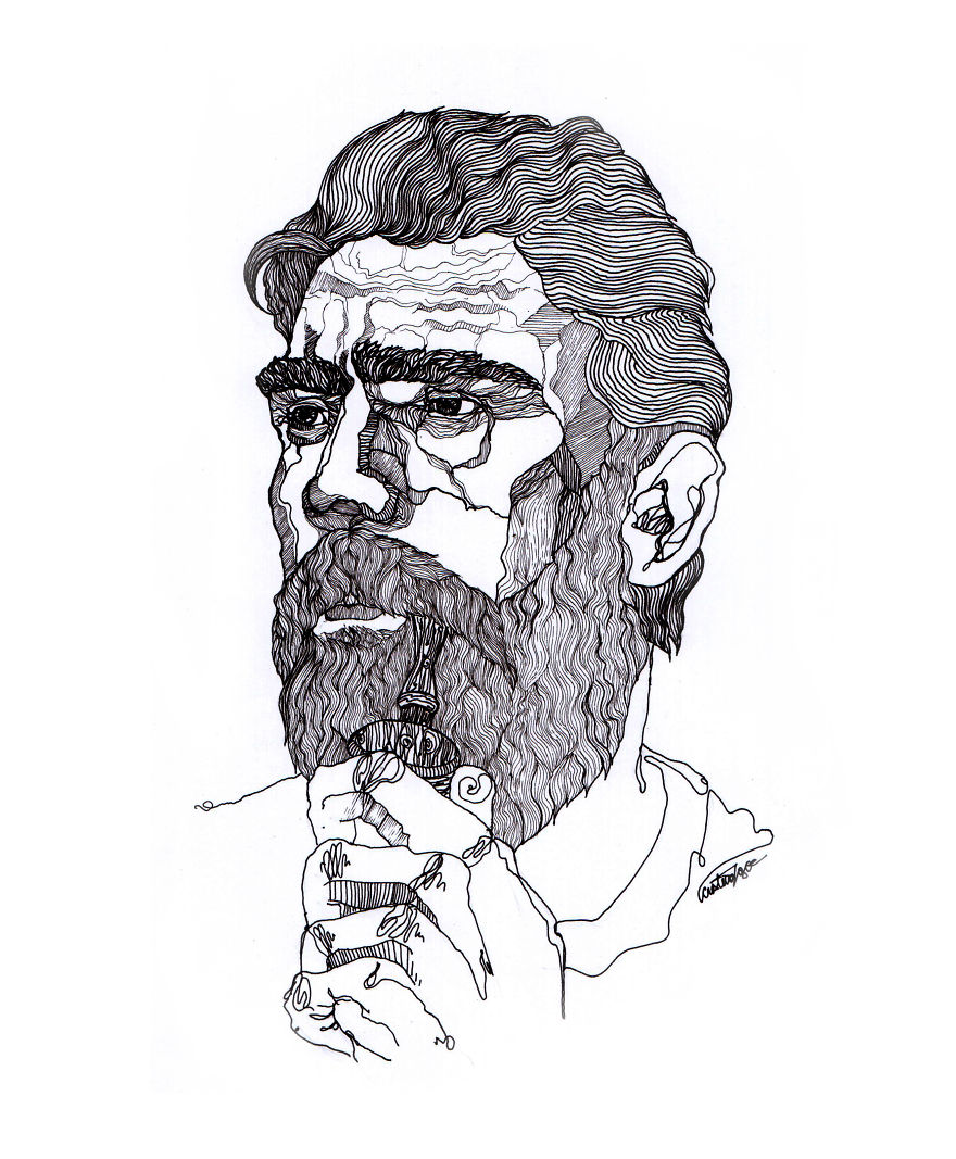 Here Is My "Built On Lines" Project