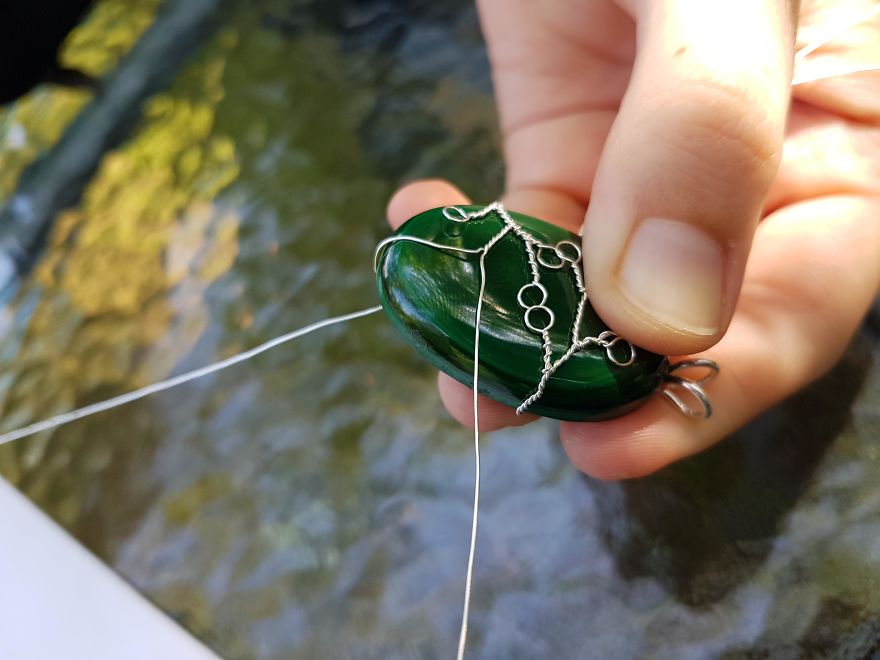 "Leafy Branches" Pendant Tutorial