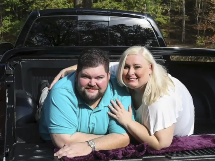 Katie Liepold says she and her fiance were fat-shamed recently by a photographer. (Courtesy of News 5 Cleveland). Katie Liepold says she and her fiance were fat-shamed recently by a photographer. (Courtesy of News 5 Cleveland).