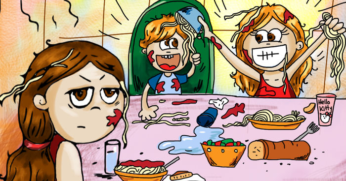 I Illustrate My Everyday Life As A Parent And This Is What Living With Two Little Ones Is Like