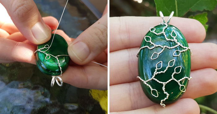 “Leafy Branches” Pendant Tutorial
