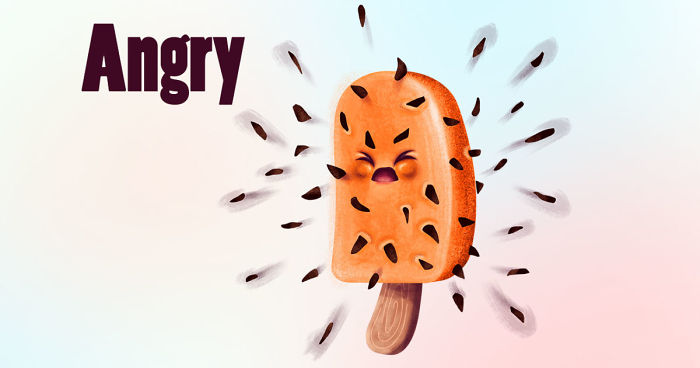 I Made 10 Icecream Illustrations That Resemble Humans And Emotions