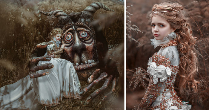 I Created This Monster And Photographed The Tale Of Beauty And The Beast