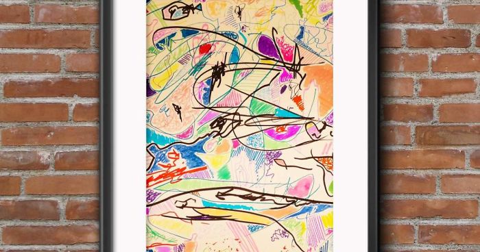 In The Exhibition, I Will Present A 30 Meters X 50cm Artwork