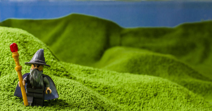 I Used Toy Cars, Legos And Towels To Create These Images