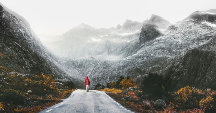 Northen Lights And Fjords