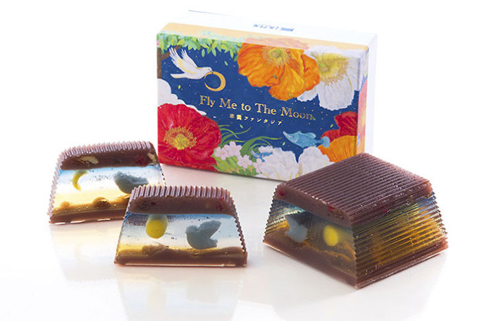 This Sweet Dessert From Japan Is Filled With Images That Change With Each Slice