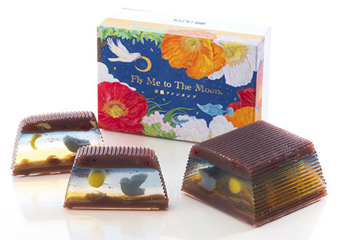 This Sweet Dessert From Japan Is Filled With Images That Change With Each Slice