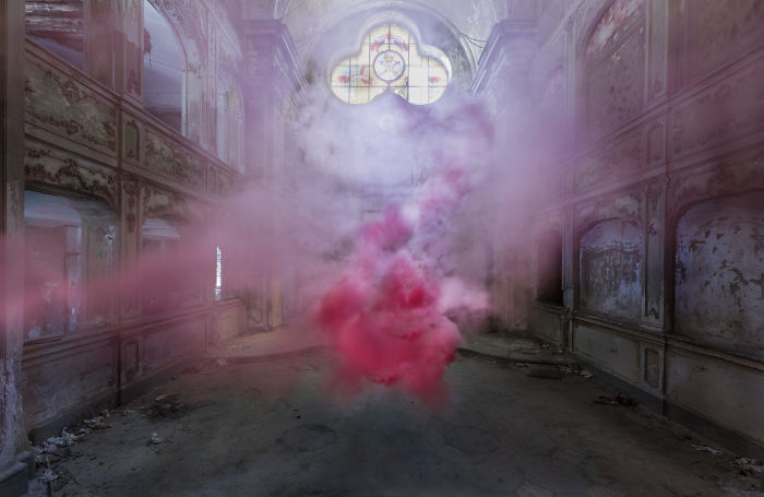 I Explained The Emotions That Abandoned Places Still Preserve Through The Use Of Colors